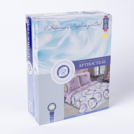 Bed linen 2sp Artpostel "Melody", 175x215, 200x215, 70x70cm 2pcs, Poplin-4