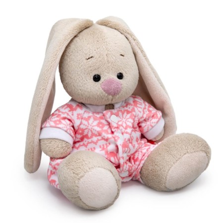 Soft toy "Bunny mi in a winter pajama", 15 cm-1