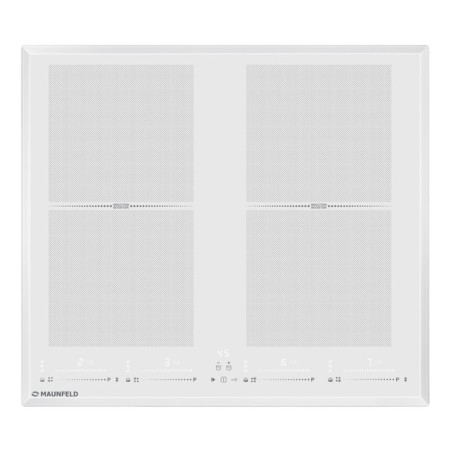 Hlect surface Maunfeld CVI594SF2WH LUX, induction, 4 burners, sensor, white