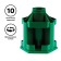 Table stand of Istanm "Maxi Desk", plastic, rotating, green