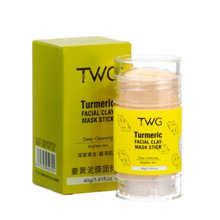 Clay face mask in a stick, with turmeric extract, 40 g-1