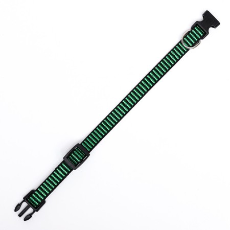 The collar of the corrugated, 40 x 1.5 cm, black-green-1