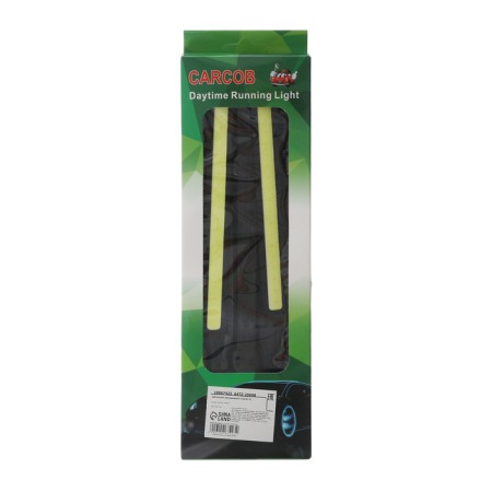 Daily running lights, 12 V, 6 W, DRL-14 cm, wire 80 cm, set 2 pcs-4