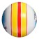 Ball with a pattern, diameter 12.5 cm, MIX color