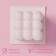 Mold Dolyana "Rafael", silicone, 5.5 × 5.5 × 6 cm, white color