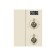 Microwave oven Hiberg VM-4285 YR, 700 watts, 20 l, beige color