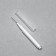 Brushes - mini for eyebrows and eyelashes, 7 × 0.5 cm, white color