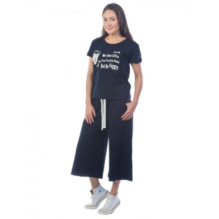 Women's costume be happy, size 44, dark blue color-1