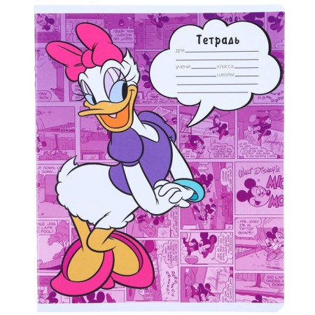A notebook in a line of 24 sheets, 5 types of mix, cover coated paper, Minnie Mouse-12