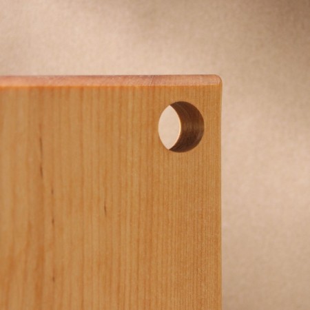 Groot board with ADELICA hole, 30 × 20 × 2 cm, covered with oil, whole birch-2