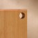 Groot board with ADELICA hole, 30 × 20 × 2 cm, covered with oil, whole birch