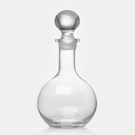 Glass decanter for wine, 0.5 l