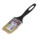 Brush flat "Akor" euro, natural bristles, plastic handle, 50x8 mm