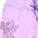 Pants for girls, height 92 cm, lilac color