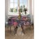 Photo scatter round, size 150x150 cm, Saten