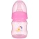 A bottle for feeding is colored, classic throat, 60 ml., From 0 months., Mix drawing for a girl