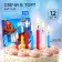 Set of candles for the cake "Happy Birthday", 12 pieces, spider-man