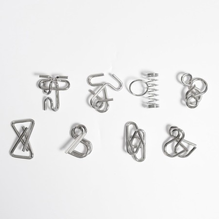 Metal puzzle "Riddles of detectives" set of 8 pcs.-9