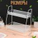 Organizer for storing cosmetics/accessories, two -level, 35 × 17 × 8 cm, white color