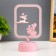 Nightnight "Unicorn" Led 4000k 2haa Pink 20x8.5x8.5cm Risalux