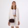 Women's bag with lightning, burgundy color