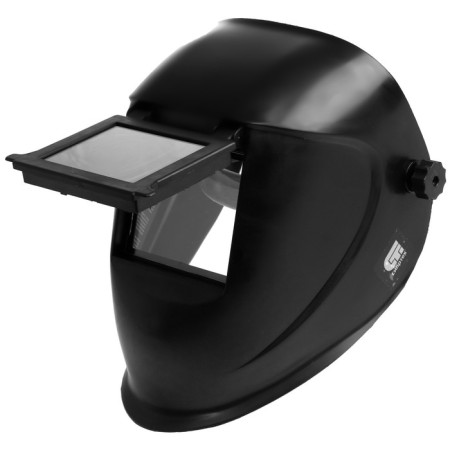 Mask of the welder "Sibrtekh" 89122, with a folding unit, glass 110x90 mm, din10-1