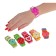 Children's watch, on an rubber band with a curly dial, MIX color