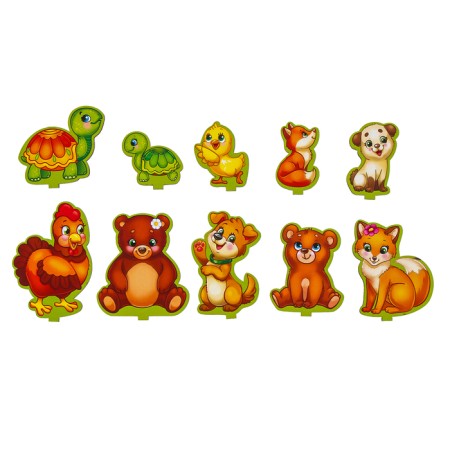 Frame - developing 3D “Mom and Cubs”-6