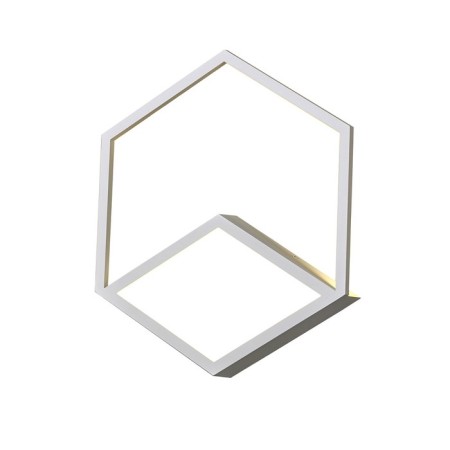 Wall lamp Mantra Kubick, Led, 1630lm, 3000k, 304x40x351 mm, white color