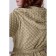 Female robe, size 56, olive color