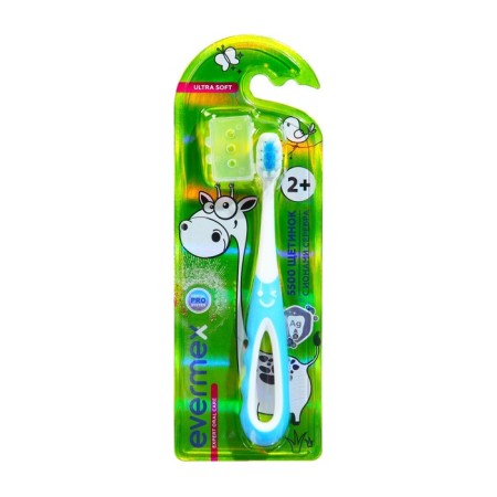 Children's toothbrush Evermex "Giraffe" from 2 years-1