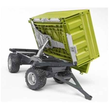 Fliegl trailer, with three body tilt options and a removable top-2