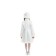 Children's carnival costume "Snow Maiden", white brocade, fur coat, hat, p. 34, height 134 cm