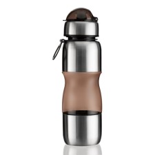 Bicycle bottle, 650 ml, with a drinker, 24.5 x 8 cm