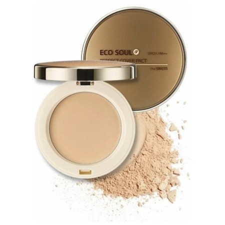 Compact 21 tone ECO Soul Perfect Cover Pact 21 Light Beige, 11 g.