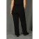Female trousers, size 48, black color