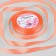 Satin tape, 12 mm × 23 ± 1 m, color orange No. 22