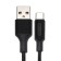 Cable Borofone Bx1, Type -C - USB, 3 A, 1 m, PVC braid, black