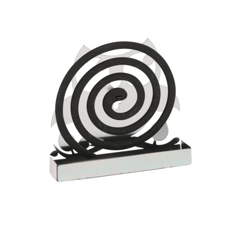 Spiral stand from mosquitoes and incense, metal, "owl"-6