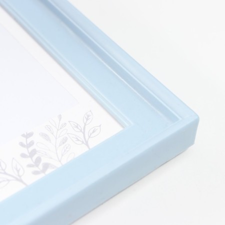 Photo frame plastic in 13 photos 4x4, 9x13 cm "My first year" Blue 20.7x38 cm-3