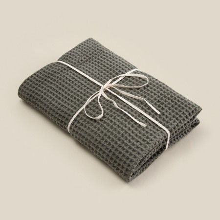 Waffle towel SL Home: Basic "Oliva" 90x150 cm, 100% cotton, 340 g/m2-12