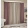 Set of curtains "Canvas", size 200x270 cm, 2 pcs, dusty rose, beige color