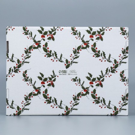 Folding box "Retro Post", 30.7 x 22 x 9.5 cm, New Year-5