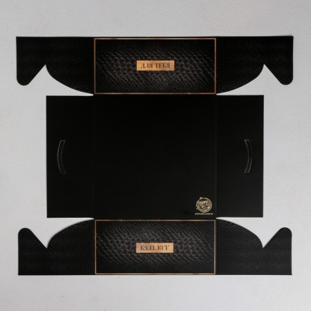 Capcake box, confectionery packaging, 4 cells “For you”, 16 x 16 x 7.5 cm-3