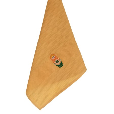 Kitchen waffle towel "Matryoshka", size 50x70 cm-2
