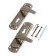 Lockland 002 strap handles, m/o 55 mm, bronze color