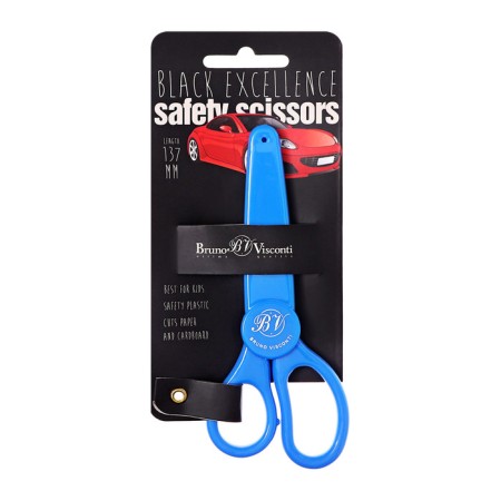 Baby scissors 13.7 cm Safecut, protective cover-4