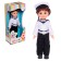 Doll "Sailor", 30 cm