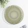 Dessert plate Elica, D = 16 cm, haze, glass