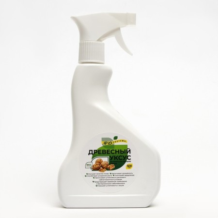 Wood vinegar "wood vinegar", from a shell of walnuts, 0.5 liters